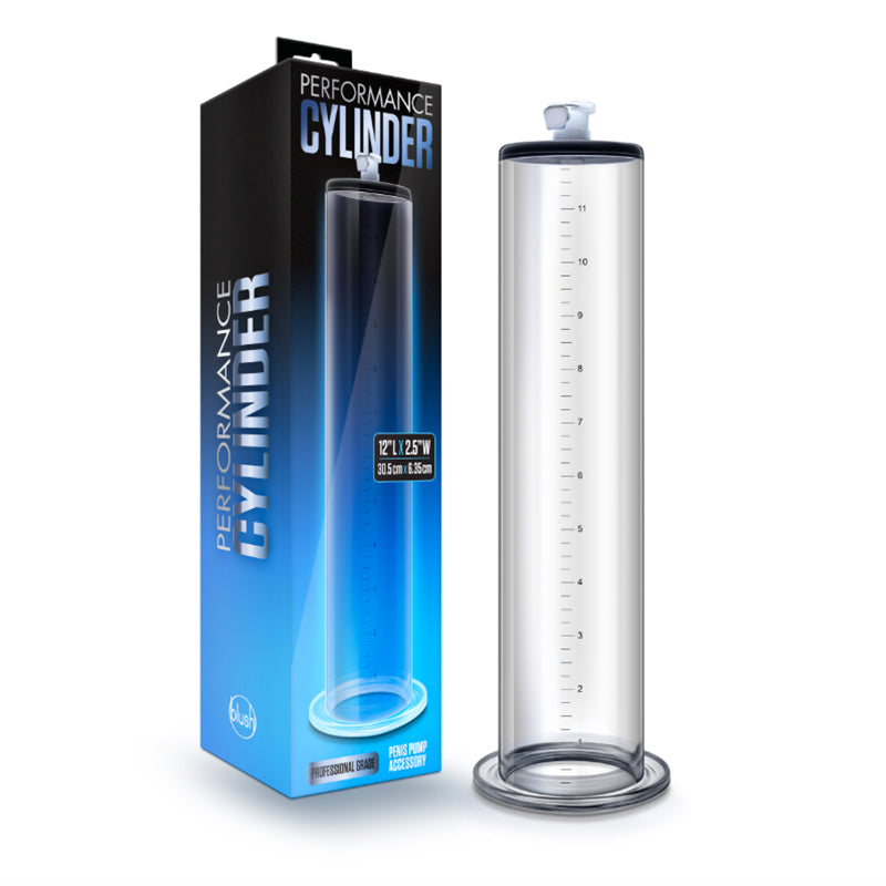 Performance - 12in x 2.5in Penis Pump Cylinder - Clear